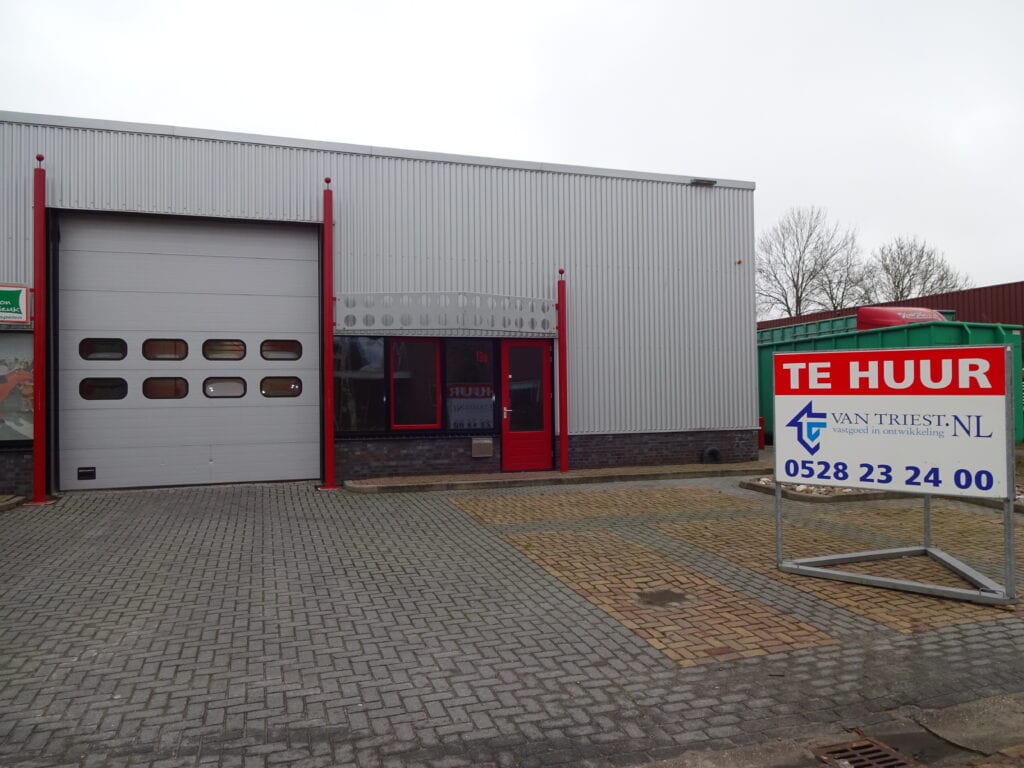 Bedrijfsruimte huren Assen Van Triest